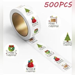 500 Pieces Christmas Stickers